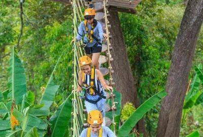 YAGMUR ORMANLARINDA ZIPLINE